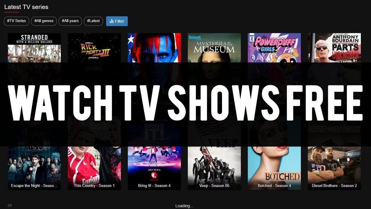 Watch tv shows online free- List of the Best Sites You Can Try