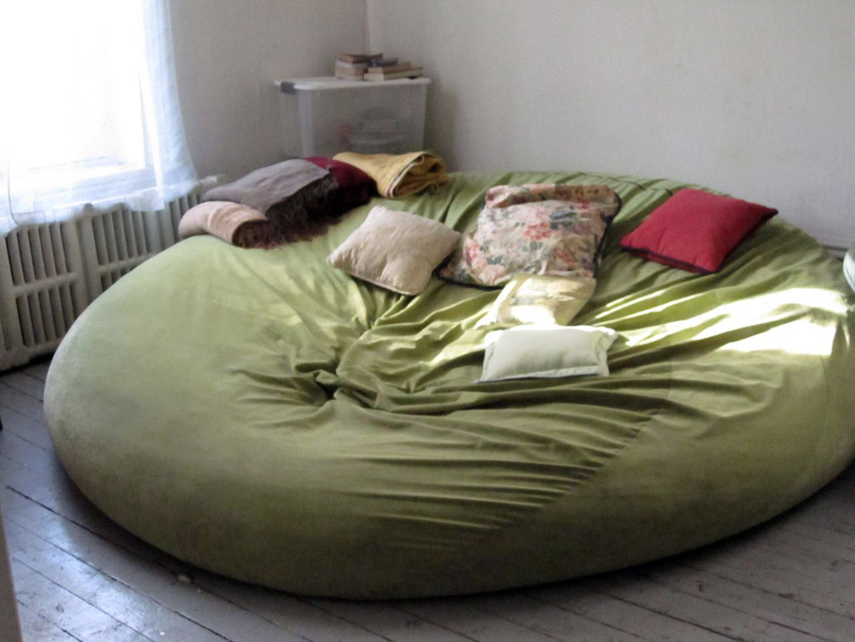 large bean bag sofa bed